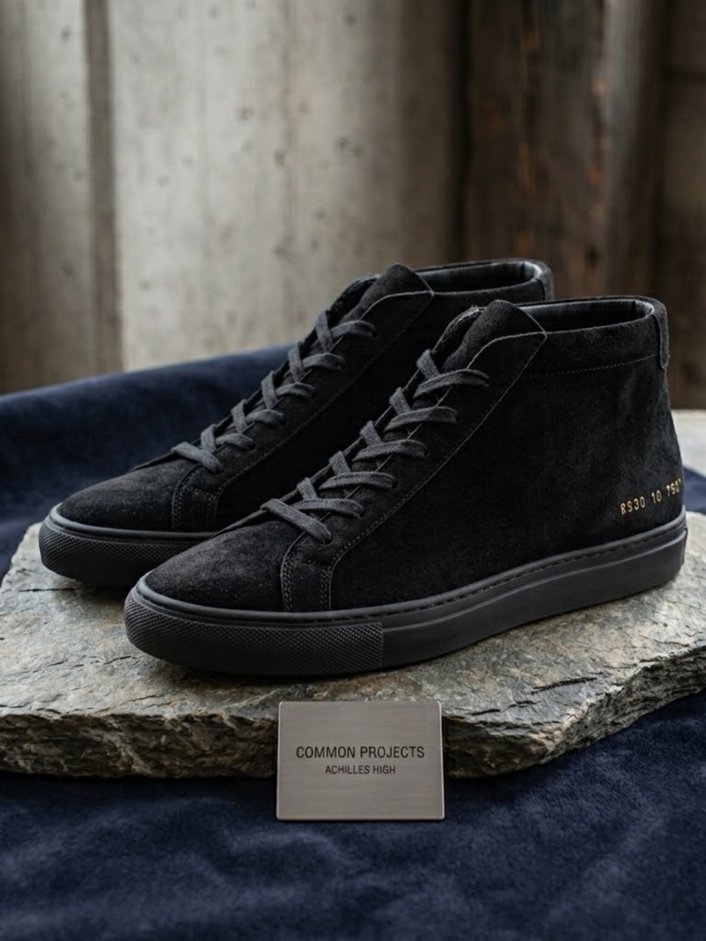 COMMON PROJECTS Suede High-Top Sneakers